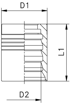 Схема муфты 4sp-4sh