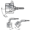 Фитинг JIC 74° с внутренним уплотняющим конусом